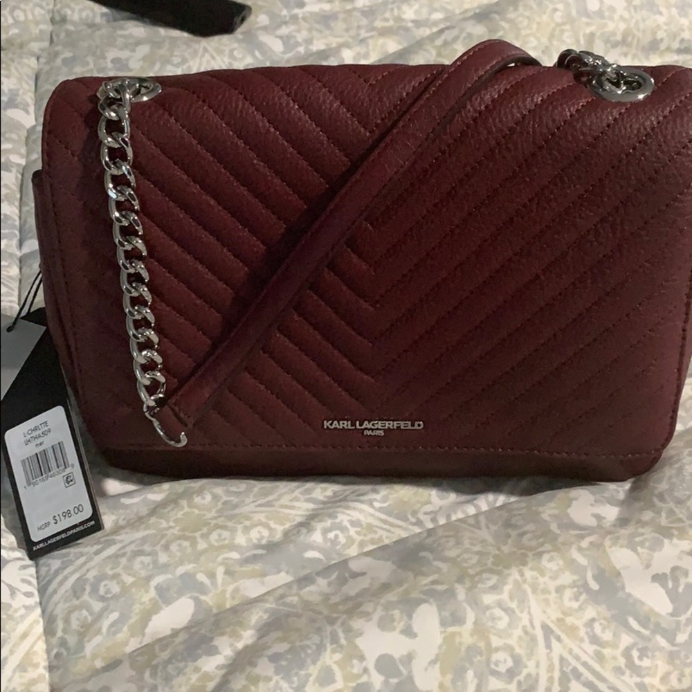 NWT Karl Lagerfield Paris bag